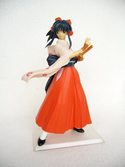 Sakura Shinguji, of Sakura Taisen. My most prized figurine.